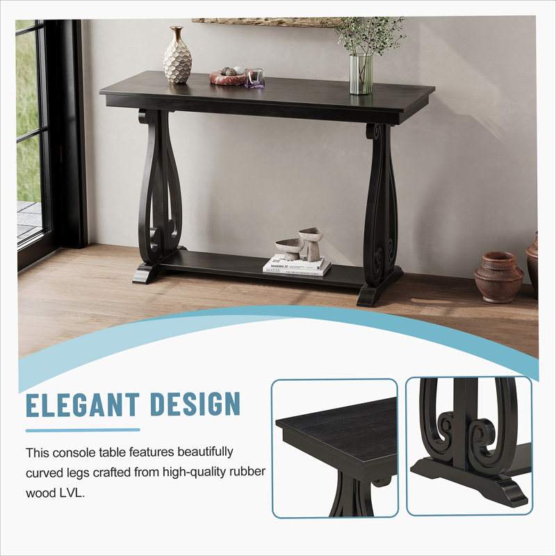 48 inch high console table discount
